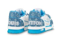 路易威登全新 LV Tra潮牌信息iner 丹宁拼接鞋款即将登场