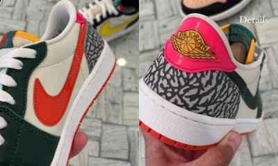 AJ1 Low 全新“What 潮牌资讯The SoleFly”配色鞋款曝光