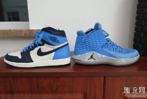 AJ1和AJ32北卡蓝哪个上脚好看 北卡蓝配色的篮球鞋有哪些