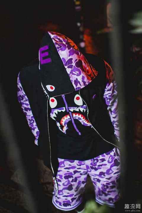  A BATHING APE 紫色猿人迷彩系列发潮牌汇潮牌网售 A BATHING APE 紫色猿人迷彩系列实物赏析（ A BATHING APE 紫色猿人迷彩系列发售 A BATHING APE 紫色猿人迷彩系列实物赏析）