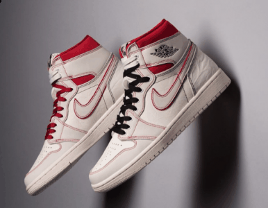 有别于其他潮牌品牌纯白配色（ Air Jordan 1兔八哥实物欣赏 Air Jordan 1兔八哥上脚图）