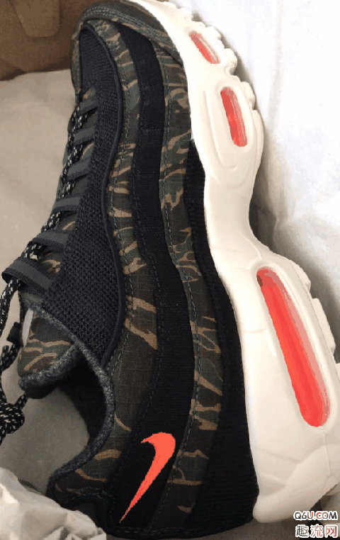 air max 95 X carhartt开箱测评 air max 95 X carhartt实物细节赏析