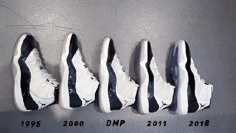 各代AJ11“Concord”对比测评 各代AJ11“Concord”有什么区别