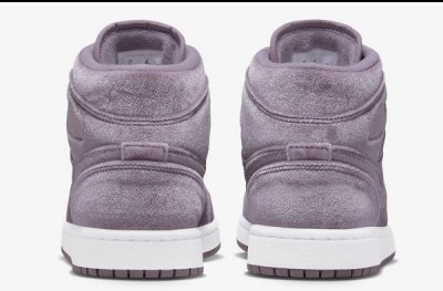  潮牌汇潮潮牌汇潮牌网牌汇获悉（天鹅绒 AJ1 Mid 全新“Purple Velvet”配色鞋款抢先预览）