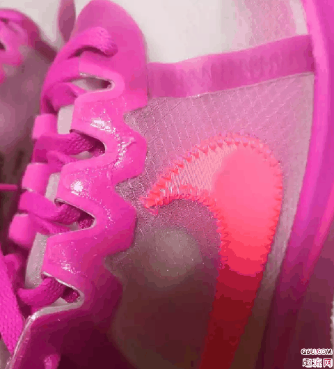 OW X Nike Zoom Fly粉色开箱测评 OW x Zoom Fly Tulip Pink实物细节赏析