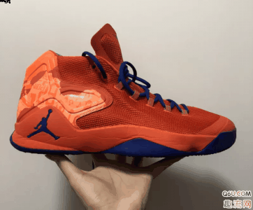  Jordan Melo M12 PE sample橙色潮牌品牌实物细节赏析 小编看见第一眼（Jordan Melo M12 PE sample橙色实物细节赏析 Jordan Melo M12橙色上脚图）
