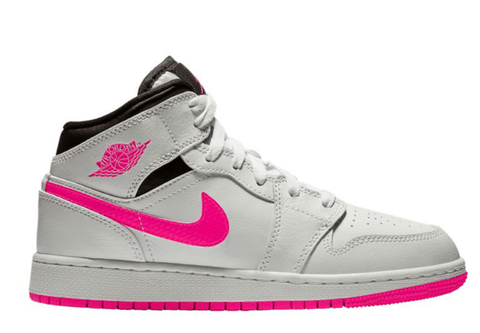Air Jordan 1 Mid GS实物潮牌汇潮牌网店欣赏 AJ1 粉红鸳鸯在哪买（Air Jordan 1 Mid GS实物欣赏 AJ1 粉红鸳鸯在哪买）