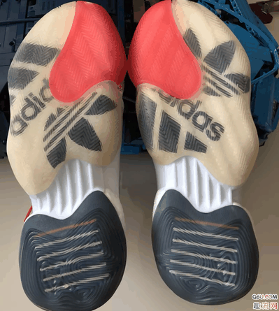 Daniel Arsham 联名 crazy byw x开箱测评 Daniel Arsham x adidas Crazy BYW X “Cloud White” 实物细节赏析