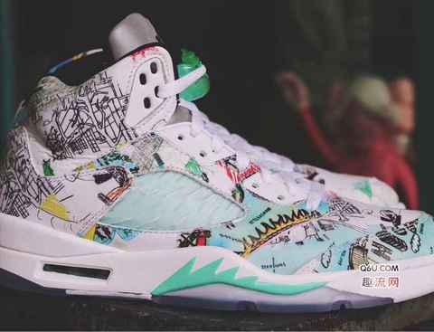 AJ5“Wings”实物细节赏析 Air Jordan 5 “Wings” 货量大吗