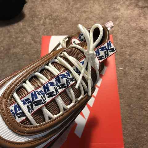 耐克Air max 97 atmos开箱欣赏 Nike Air max 97 premium细节鉴赏