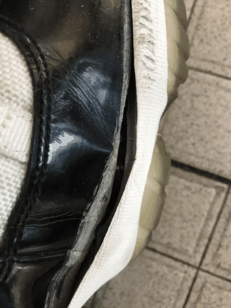 前掌差距潮牌汇潮牌网有点大（AJ11 Concord会脱胶吗 Air Jordan 11 Concord深度测评）