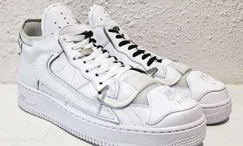  “倒转” 更有潮牌 “回顾” 之意（耐克AF1“倒转” 版怎么样 Nike Air Force 1“倒转”定制版 开箱图）