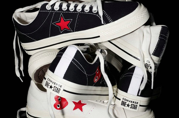  匡威 x CDG Play 全新联乘 One潮牌 Star 鞋款系列 预计 7 月 28 日正式入场（匡威 x CDG Play 全新联乘 One Star 鞋款系列即将来袭）