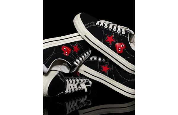  匡威 x CDG Play 全新联乘 One潮牌 Star 鞋款系列 预计 7 月 28 日正式入场（匡威 x CDG Play 全新联乘 One Star 鞋款系列即将来袭）