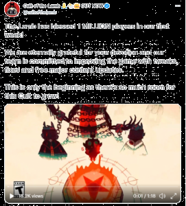 《咩咩启示录》在第一周的销量已经突破100万套 玩家最喜爱潮牌有哪些？（首战告捷！《咩咩启示录》首周销量破100万）