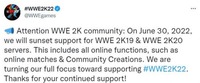 虽然《WWE 2K20》受到了粉丝和媒体的严厉批评 玩家最喜爱潮牌有哪些？（《WWE 2K19》《WWE 2K20》在线服务器将于6月30日关闭）