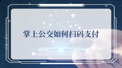 在这一款软件上面 街拍潮牌推荐（掌上公交如何扫码支付，掌上公交进行扫码支付的方法）