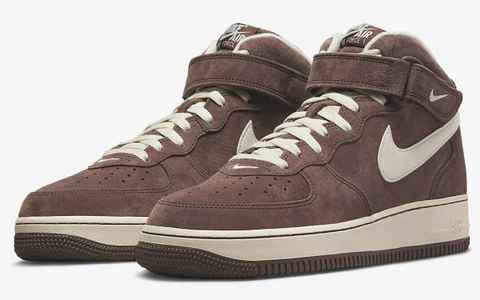 巧克力 Air Force 1 全新潮牌资讯“Chocolate”配色鞋款释出