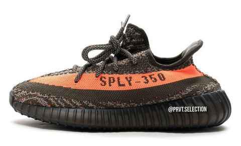灰橙 3.0 YEEZY 350 V2 全新潮牌资讯“Dark Beluga”配色鞋款曝光