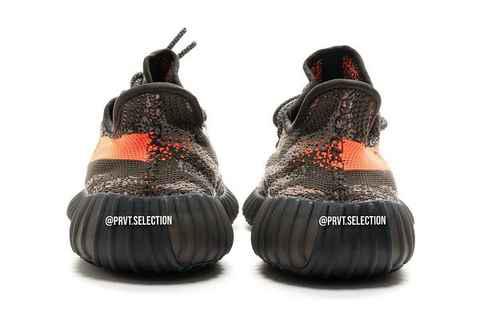 灰橙 3.0 YEEZY 350 V2 全新潮牌资讯“Dark Beluga”配色鞋款曝光