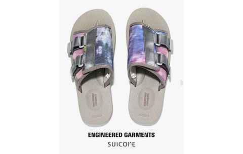 Suicoke x Engineered Garm潮牌信息ents 全新联乘鞋款明日发售
