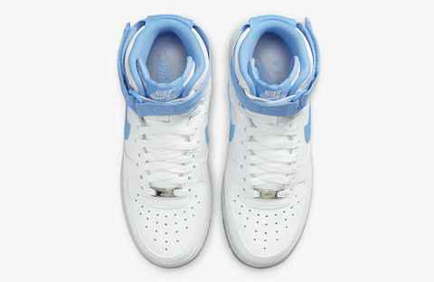 北卡蓝 AF1 High 全新“潮牌信息University Blue”配色鞋款释出