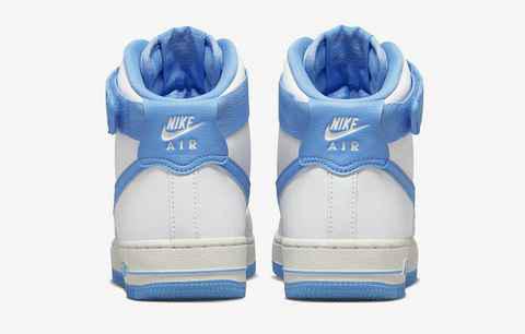 北卡蓝 AF1 High 全新“潮牌信息University Blue”配色鞋款释出
