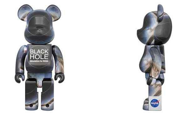 NASA x MEDICOM Toy 全新联潮牌资讯名 BE@RBRICK 黑洞系列释出
