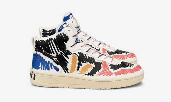 Veja x MARNI 全新联乘鞋潮牌资讯款系列出炉，童年涂鸦乐趣