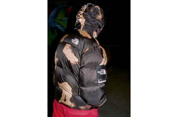 Supreme x 北面 2021 秋冬联潮牌信息名第二弹来袭，漂白丹宁印花