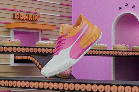 彪马 x Dunkin’ Donu潮牌信息ts 全新联乘鞋款系列亮相