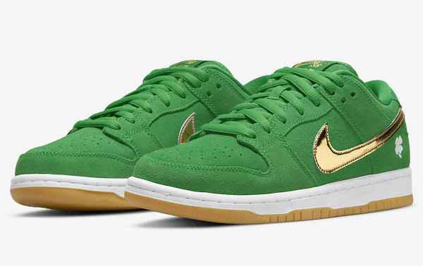圣帕特里克 SB Dunk 全新“潮牌信息St. Patrick’s Day”配色鞋款曝光