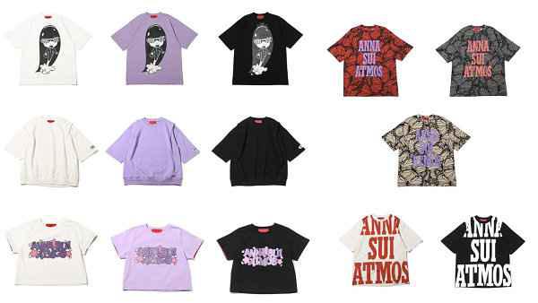 atmos x ANNA SUI x 其乐潮牌资讯三方联名系列抢先预览