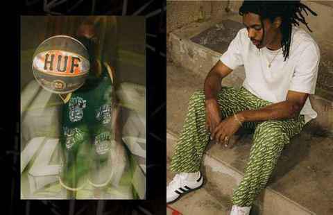 HUF 2022 夏季系列潮牌信息 Lookbook 赏析，篮球灵感