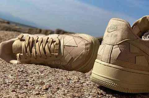 碧梨联名 Air Force潮牌资讯 1 Low 鞋款实物谍照曝光