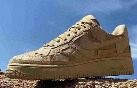 碧梨联名 Air Force潮牌资讯 1 Low 鞋款实物谍照曝光