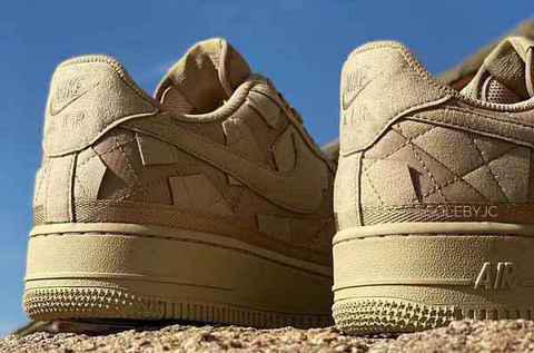碧梨联名 Air Force潮牌资讯 1 Low 鞋款实物谍照曝光