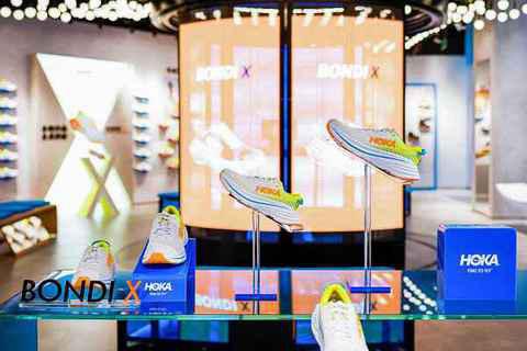 HOKA ONE ONE 全球首家直潮牌资讯营品牌体验店进驻上海