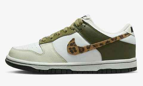 豹纹 Nike Dunk Low 全新潮牌资讯“Leopard”配色鞋款曝光