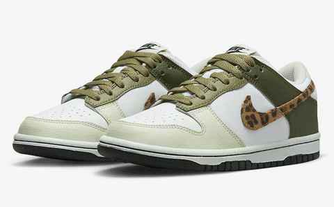 豹纹 Nike Dunk Low 全新潮牌资讯“Leopard”配色鞋款曝光