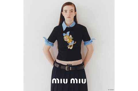 Miu Miu 2022 老虎动画角潮牌信息色 Tee 系列释出，迎接虎年