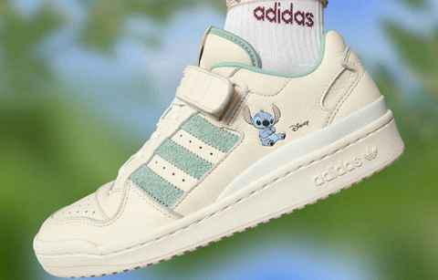 阿迪达斯 x Disney 全新联潮牌信息名 Forum Low“Stitch”鞋款亮相
