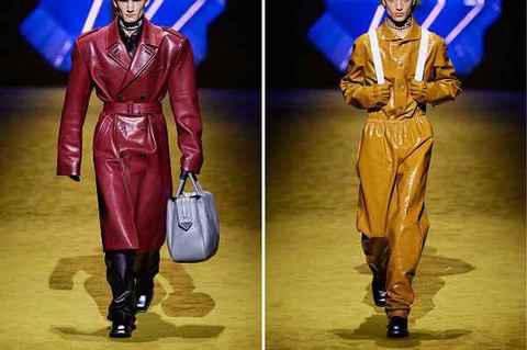 Prada 2022 秋季男装系列亮潮牌信息相秀场，向 10 年前「致敬」