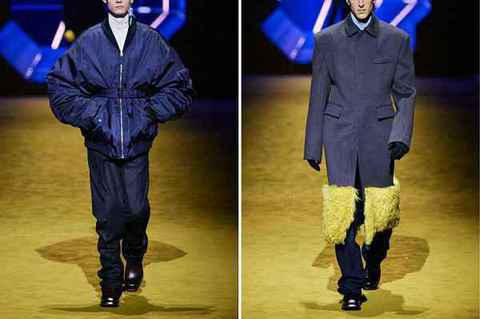 Prada 2022 秋季男装系列亮潮牌信息相秀场，向 10 年前「致敬」
