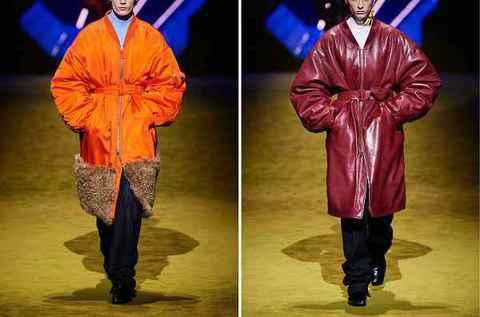 Prada 2022 秋季男装系列亮潮牌信息相秀场，向 10 年前「致敬」