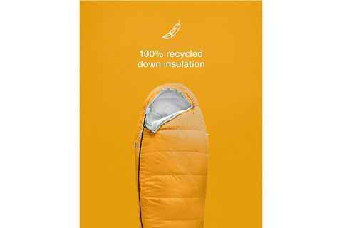 TNF 北面全新 100% 可回潮牌资讯收睡袋系列发布，三色可选