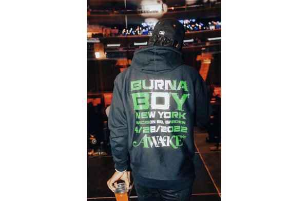 Awake NY x Burna Boy 全新潮牌信息联名巡演限定系列亮相
