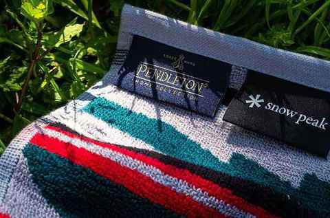 Snow Peak x PENDLETON 全新潮牌信息联名毛毯系列开启预购