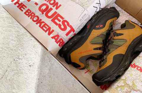 萨洛蒙 x The Broken Arm潮牌信息 全新联名 XT-QUEST 2 鞋款亮相