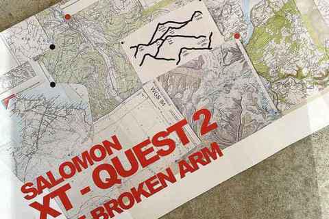 萨洛蒙 x The Broken Arm潮牌信息 全新联名 XT-QUEST 2 鞋款亮相